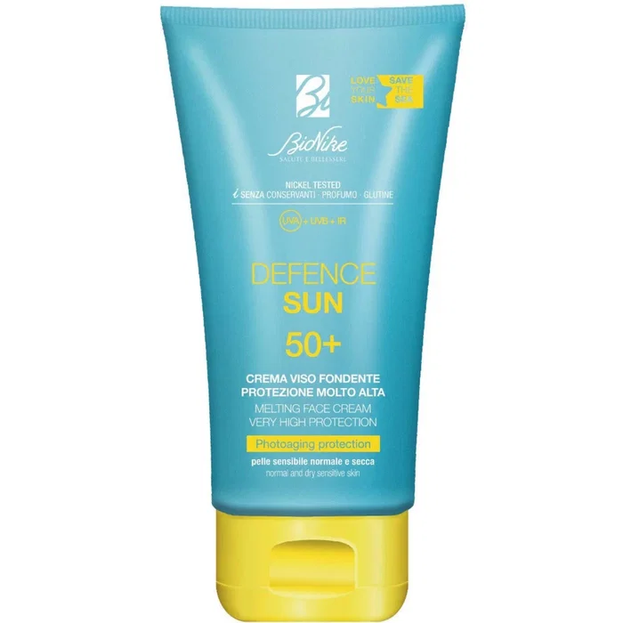 BioNike Defence Sun 50+ Crème Haute Protection UV Visage BioNike Defence Sun 50+ Crème Haute Protection UV Visage